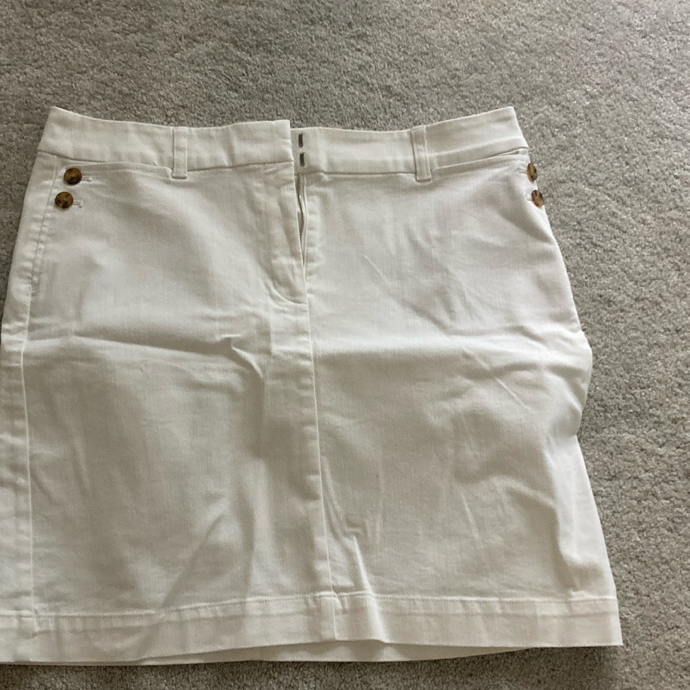 Talbots denim skirt